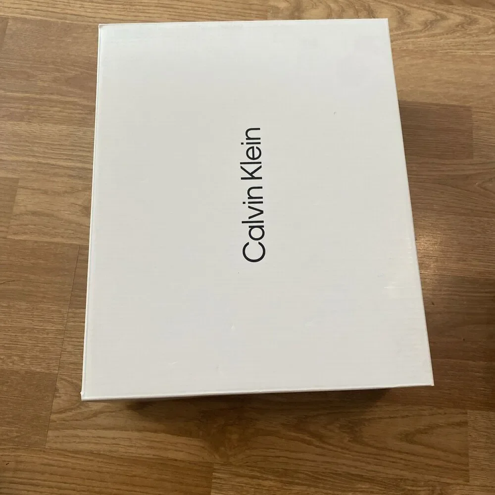 Calvin Klein Women’s Vivera Buckle Strap Stiletto Dress Booties Ivory 10M NIB - Picture 2 of 10